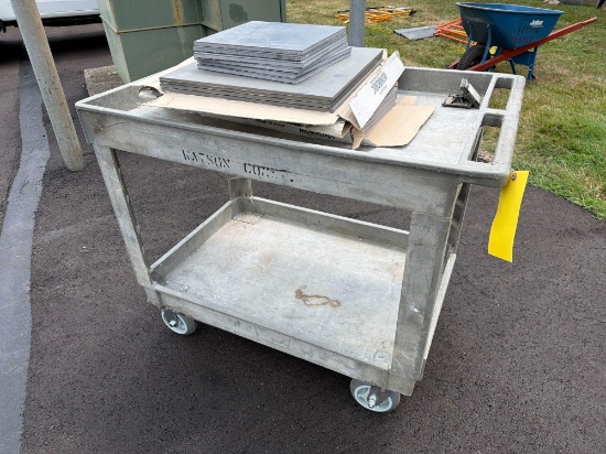 Poly Shop Cart with Tile