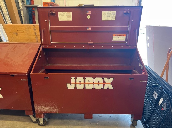 Jobox Rolling Worksite Job Site Storage Box Model 680990R2