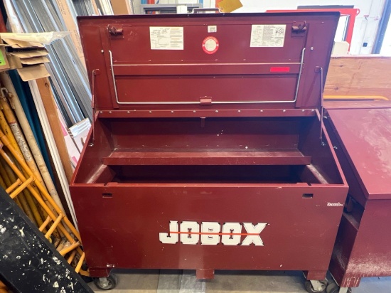 Jobox Rolling Worksite Job Site Storage Box Model 680990R4