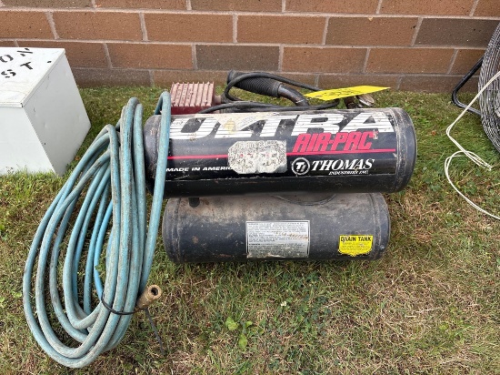 Ultra Air Pac 1.5 HP Air Compressor with Hose