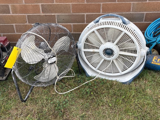 Metal and Plastic Shop Fan
