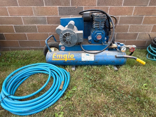 Emglo 1.5 HP Air Compressor with Hose