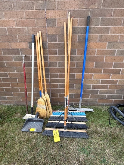 Brooms, Masonry Tool, Pry Bar, Dust Pans