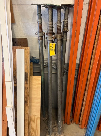 (5) Bock Heavy Duty Adjustable Shoring Post
