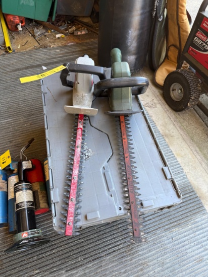 (2) Electric hedge trimmers