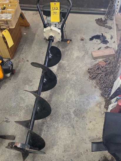Jiffy Gas Ice Drill Has Compression