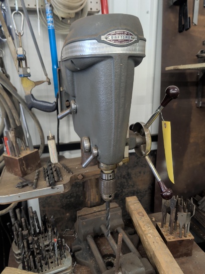 Vintage Sears Roebuck Craftsman King-Seeley Drill press