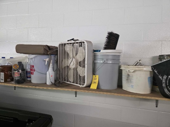 Fan, Cleaners, Buckets