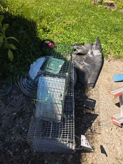 Live Traps, Hose, Vac Tarp