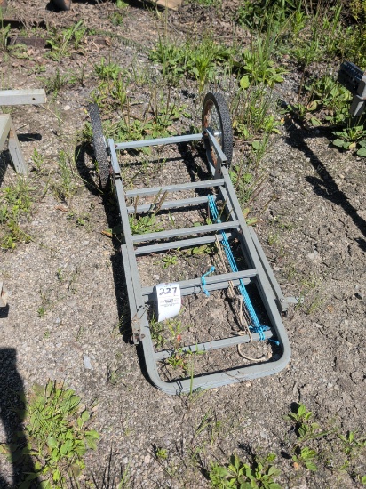 Metal Game Retrieval Cart