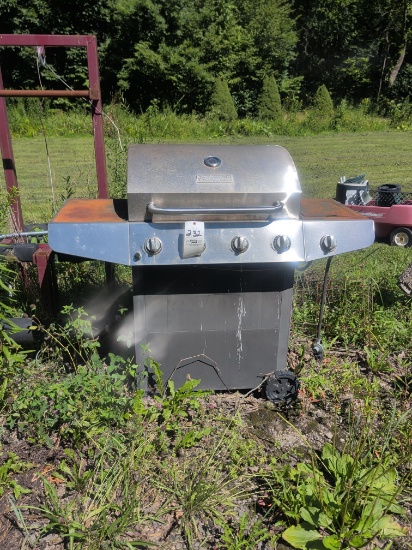 Master Forge Barbecue Grill , scrap metal and Racks