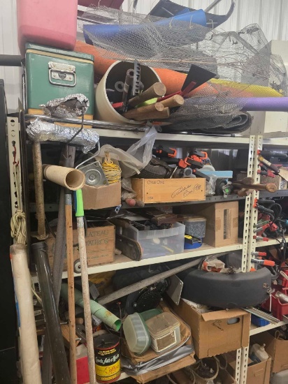 Contents on Shelf, Blower, Cooler, Handles, Clamps Not Including The Shelf