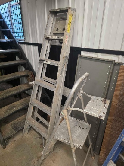 3 Aluminum Step Ladders