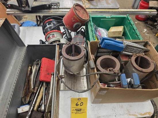 Tools, Router, Sander, Lead Smelters, Sinker Molds