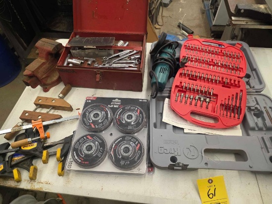 Flap Discs, Clamps, Bits, Vice