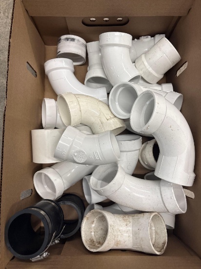 Assorted Schedule 40 2in PVC Fittings