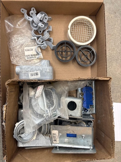 Stainless Termination Screens and Electrical Plates with Boxes