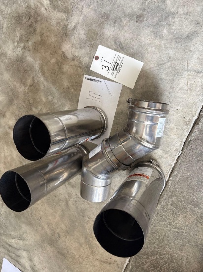 4in Stainlees Z Vents