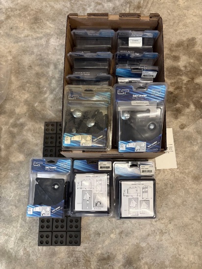 Crate of Easy Leveler. Adjustable Legs For Furnaces, Vibration Pads
