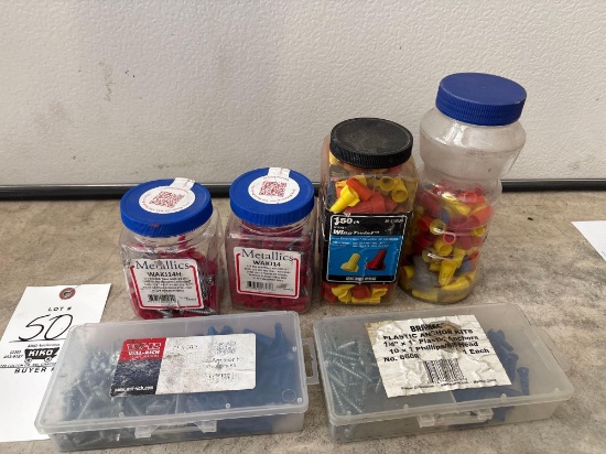 Anchor Kits, Assorted Wire Nuts