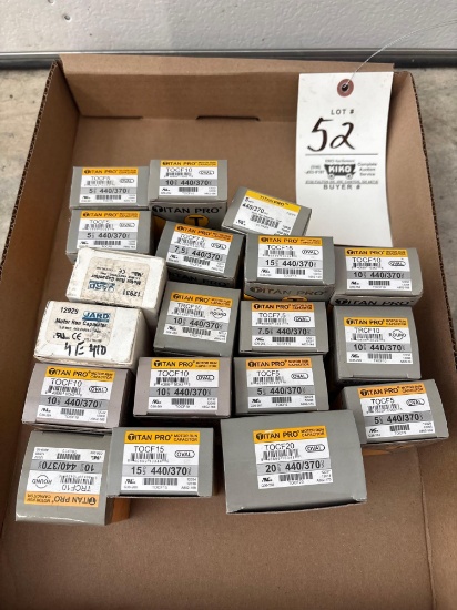 19pc Run Capacitors For HVAC Motors