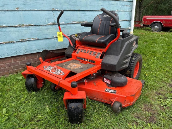Bad boy elite 60" zero turn with Kohler 747cc engine