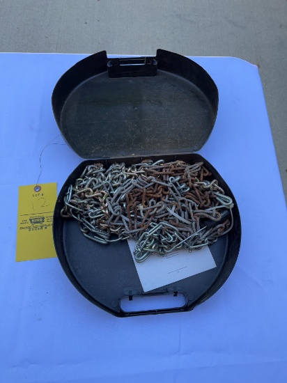 Golf Cart Tire Chains with Case