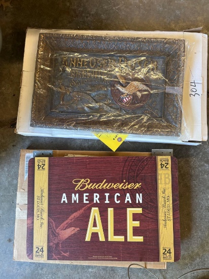 (3) Beer Signs