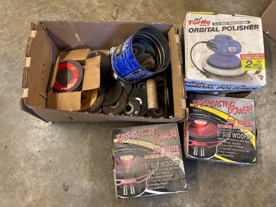 Orbital Polisher / Sub Woofers / Discs