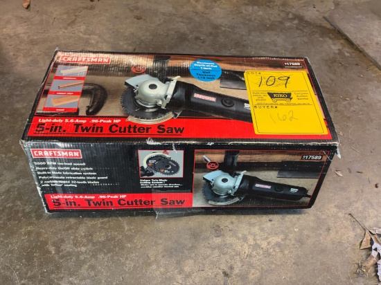 Craftsman 5in Twin Cutter Saw