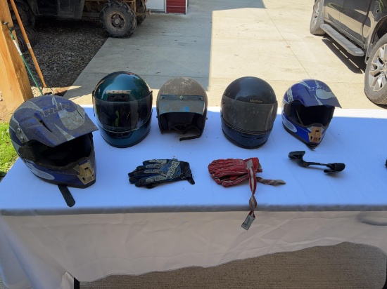 Motorcycle and Dirt Bike Helmets
