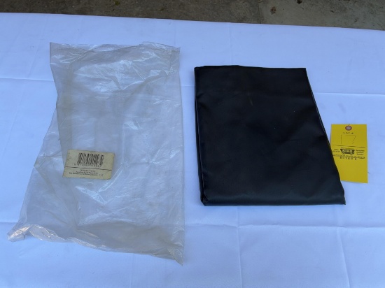 Square Premium Black Vinyl Cover for Fire Pit Tables