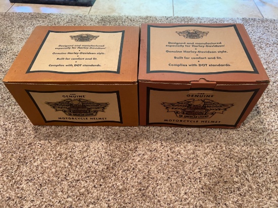 Harley Davidson 100th Anniversary Helmets