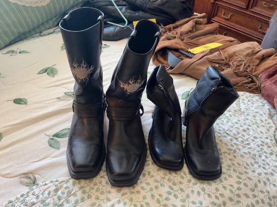 Brand New Harley Davidsons Leather Boots