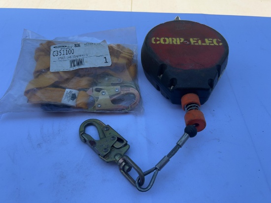 Safe Waze Retractable Line and Werner Co Harness