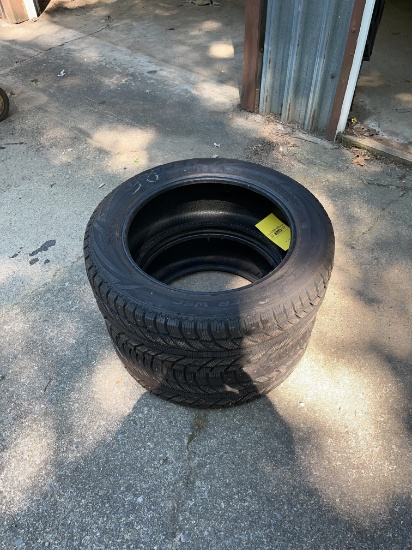 (2) Studded Tires