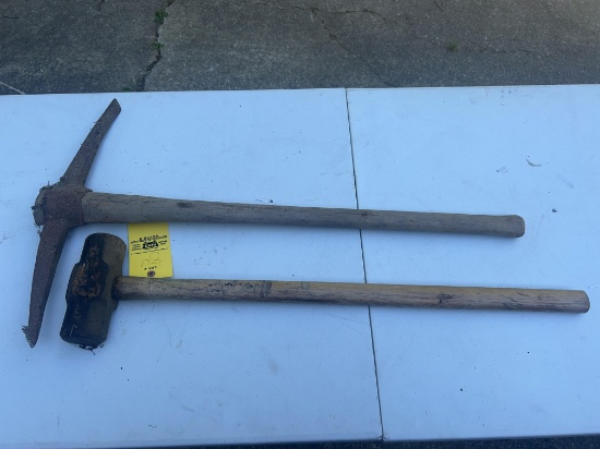 Sledge Hammer and Pickax