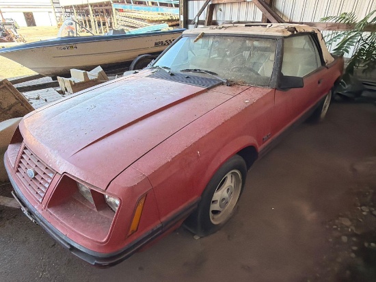 1984 Ford Mustang Convertible