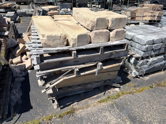 Natural Limestone or Sandstone Steps