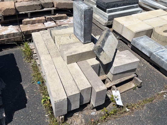 Pallet of Precast Concrete Curbstone