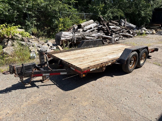 Tandem Axle Tilt-Deck Utility Trailer