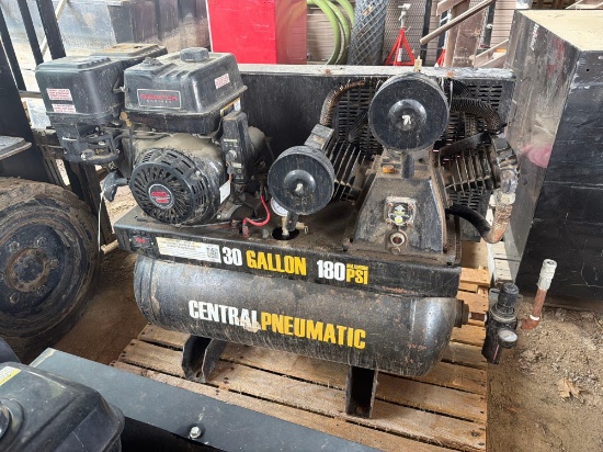 Central Pneumatic 30 Gallon Gas Air Compressor