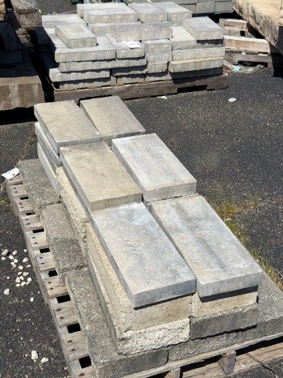 Pallet and half of Pavers