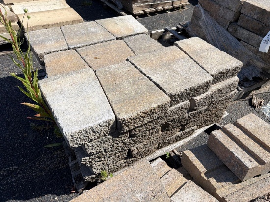 Pallet of Retaining Wall Pavers