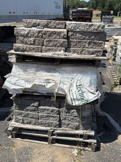 Pallet and half of Pavers