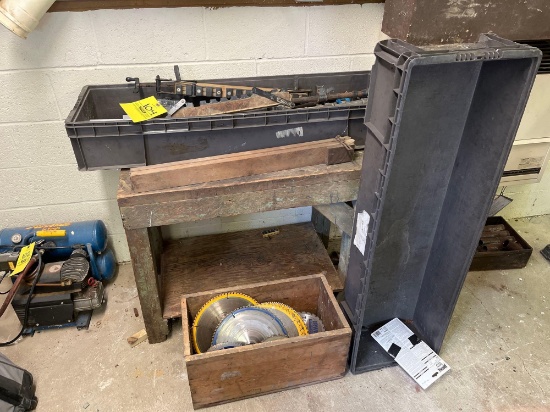 Clamps / Pipe Clamps / Saw Blades / Storage Tote