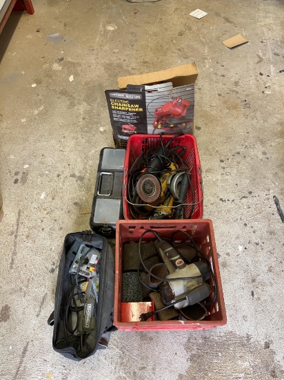 Sander, Grinders, Chainsaw Sharpener