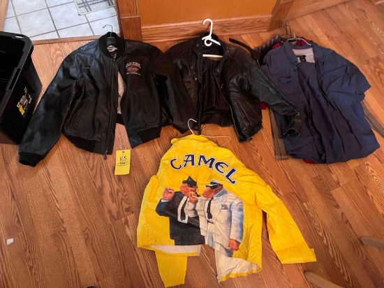Harley Davidson Leather Jackets / Camel Rain Jacket
