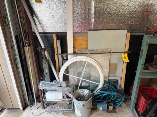 Misc. Steel - Air Hose - Window - Diamond Plate - Electric Motor