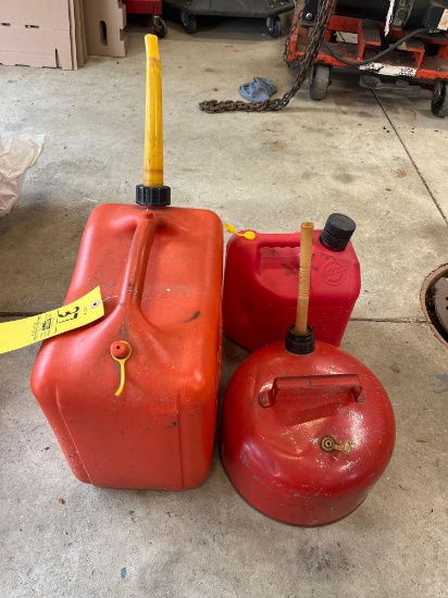 (3) Fuel Cans